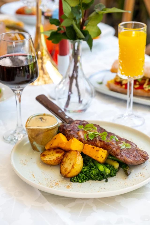 Good food, good company, great atmosphere 🌿

Our Scotch Fillet from the new menu is a crowd favourite, perfectly grilled and served with roasted potatoes, pumpkin, greens, and a rich house-made sauce. 

A hearty dish made for slow, easy moments in the garden.

📍 353 Galston Rd, Galston
⏰ 8AM–4PM daily | Dinner Fri–Sun 5PM–10PM